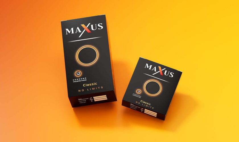 MAXUS安全套包裝設計“行星”元素