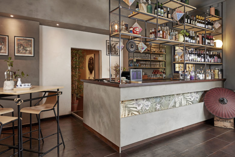 Dhabbu亞洲美食餐廳餐飲空間設(shè)計(jì)，突出亞洲元素