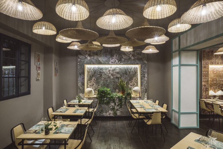 Dhabbu亞洲美食餐廳餐飲空間設(shè)計(jì)，突出亞洲元素