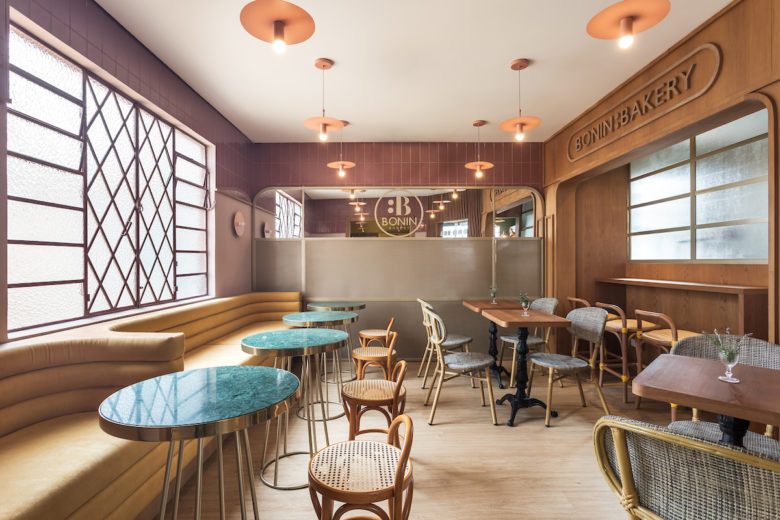 Bonin博寧面包店空間設(shè)計(jì)，自然奢華的藝術(shù)空間