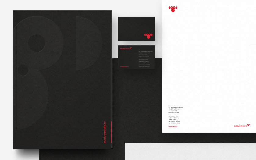 Envolve 媒體品牌形象重塑與簡約幾何風(fēng)格猴頭logo設(shè)計(jì)