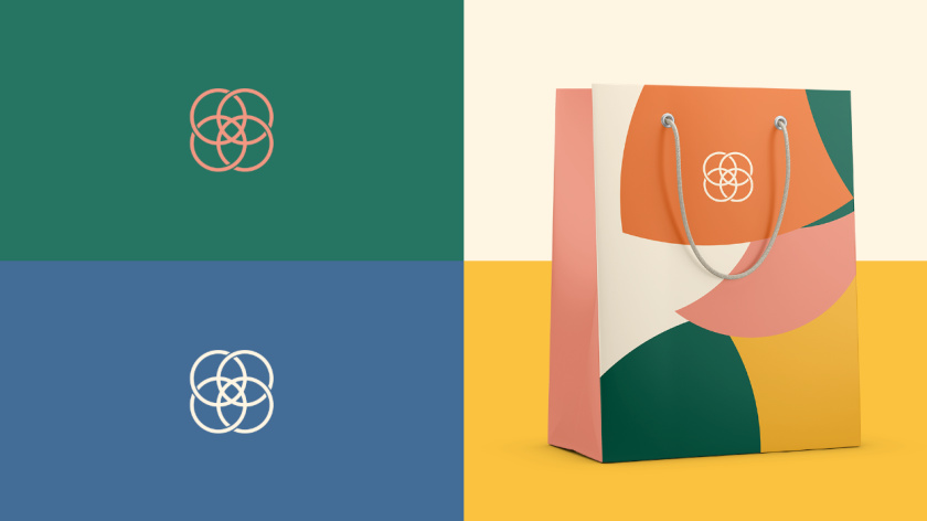 ladiore 女性時尚品牌logo設(shè)計與視覺識別vi設(shè)計，源自四個象征