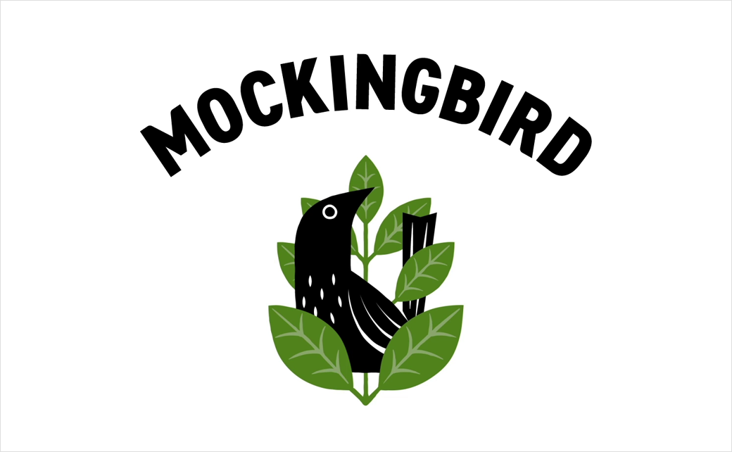 Mockingbird 知更鳥果汁logo設(shè)計