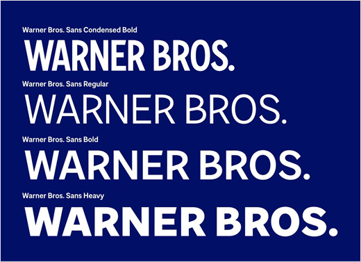 美國電影制片廠華納兄弟新logo設計，更明亮的藍色盾牌