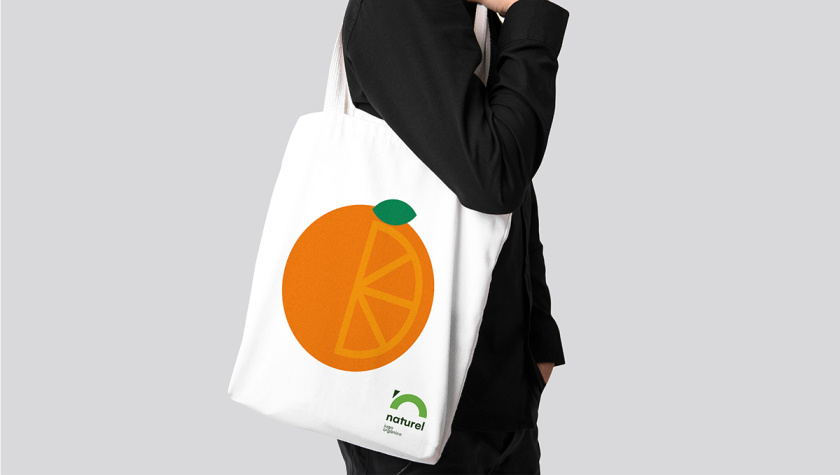 Naturel 天然有機果汁品牌logo設計vi設計