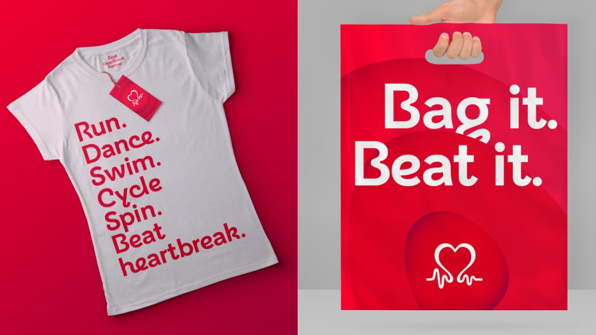 BHF英國心臟基金會“永遠(yuǎn)擊敗心碎”品牌策劃品牌形象設(shè)計塑造