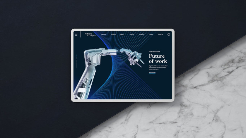 麥肯錫咨詢公司新企業(yè)形象vi設(shè)計，強調(diào)合作伙伴關(guān)系