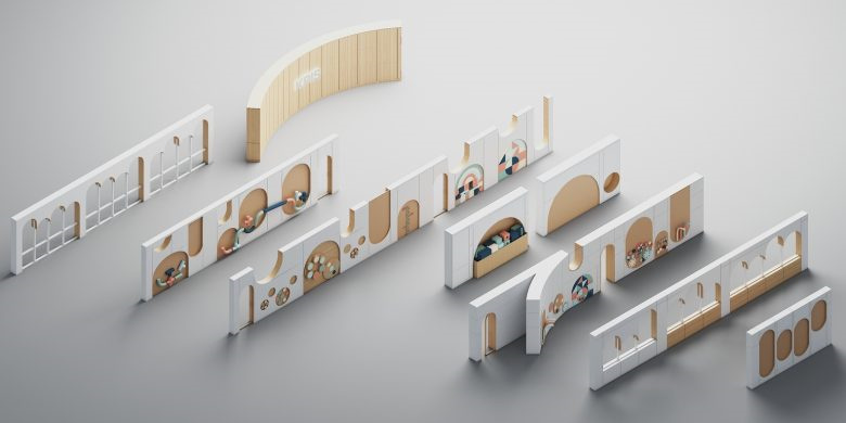 KPIS幼兒園室內(nèi)教育空間設(shè)計(jì)與寓教于樂(lè)的游戲墻設(shè)計(jì)