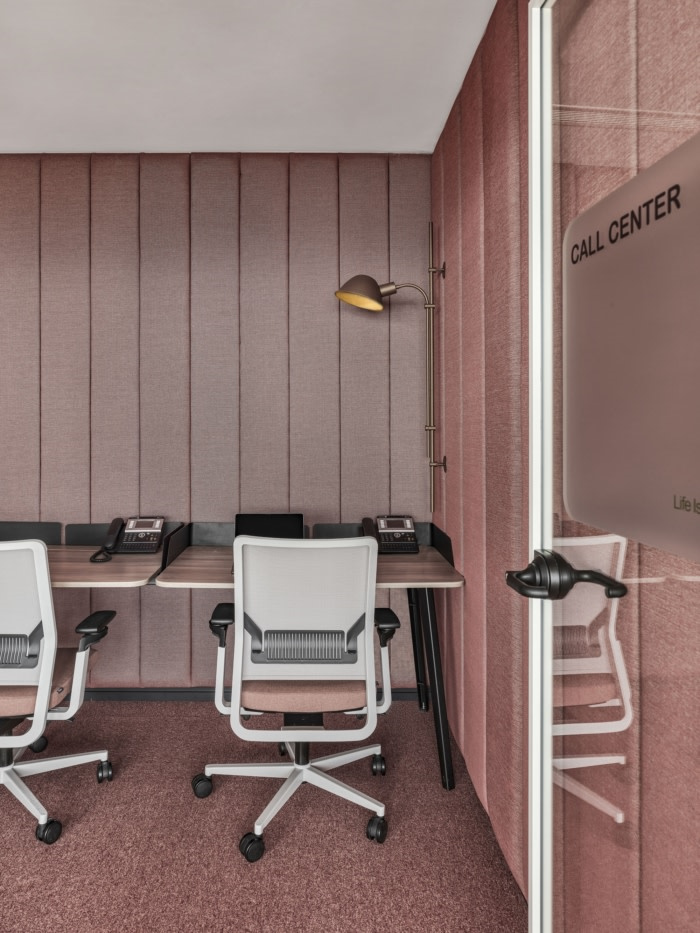 施耐德電氣辦公室室內(nèi)空間設(shè)計，良好的開放辦公環(huán)境與隔音設(shè)計