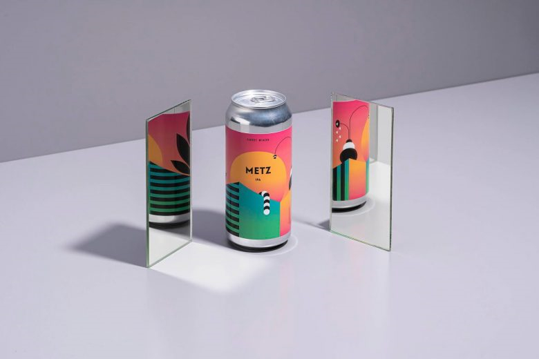 FUERST WIACEK啤酒包裝設(shè)計，每一個都是不同的插畫，不同的藝術(shù)品