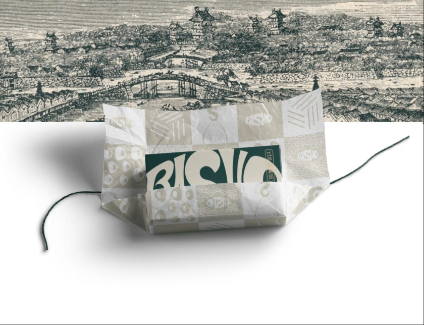 Basho日式壽司餐廳餐飲品牌vi形象全案策劃設(shè)計(jì)“浮世繪”藝術(shù)風(fēng)格