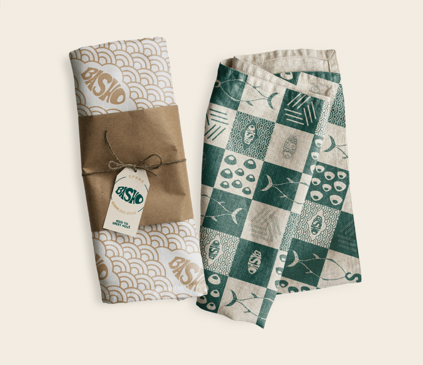 Basho日式壽司餐廳餐飲品牌vi形象全案策劃設(shè)計(jì)“浮世繪”藝術(shù)風(fēng)格