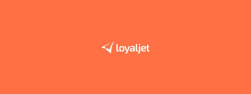 LoyalJet 航空服務公司企業(yè)飛機logo設計