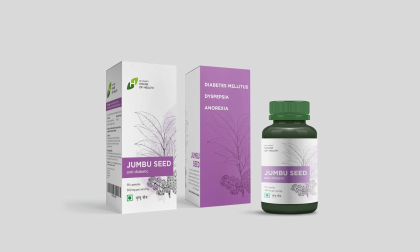 Palep博士健康之家草本保健藥品包裝設(shè)計(jì)，采用鉛筆手繪草藥圖案