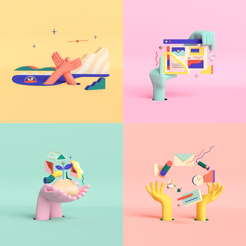 GoDaddy 域名注冊商和網(wǎng)站空間托管公司心形logo設(shè)計(jì)vi設(shè)計(jì)