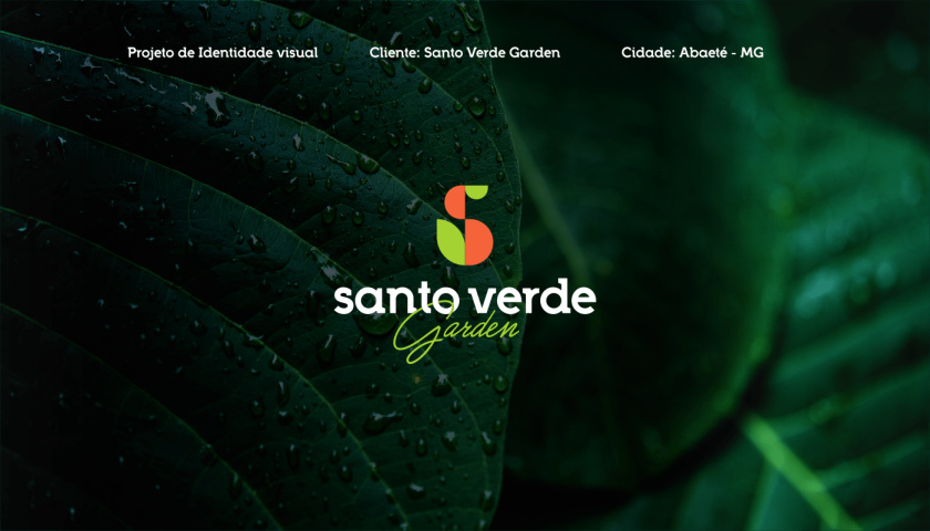 圣維德園藝鮮花綠植花園品牌形象vi視覺識別設計，多彩幾何圖形風格