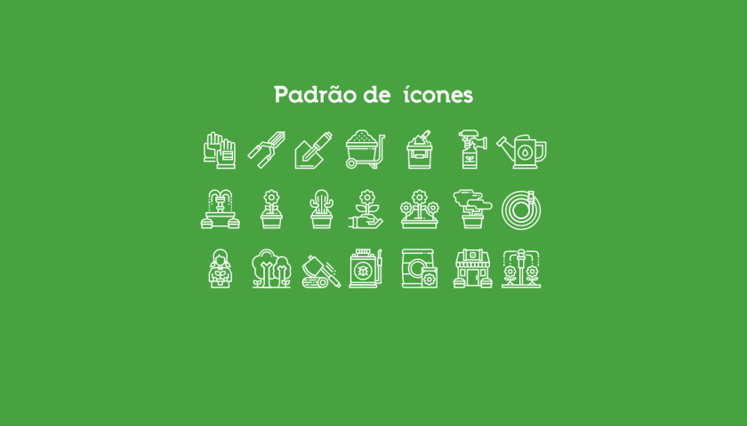 圣維德園藝鮮花綠植花園品牌形象vi視覺識別設計，多彩幾何圖形風格