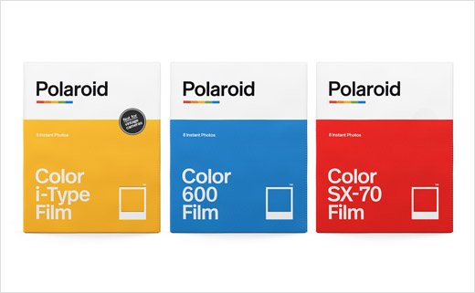 寶麗來相機(jī)公布統(tǒng)一的品牌命名與logo設(shè)計(jì)——帶有5個(gè)色條的設(shè)計(jì)