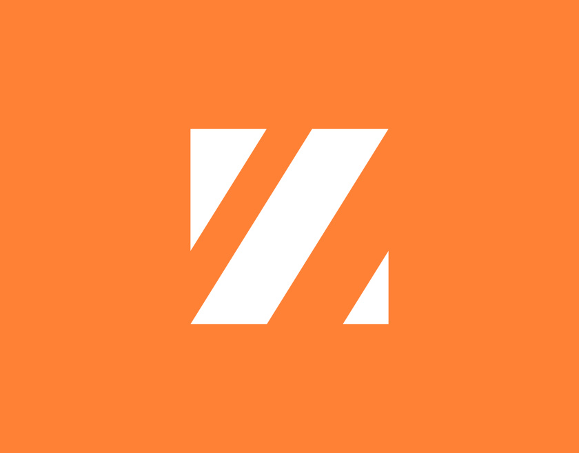 Zethla 建筑公司logo設(shè)計(jì)vi設(shè)計(jì),正方形被斜切出字母Z+藍(lán)橙工業(yè)配色 Zethla 建筑公司logo設(shè)計(jì)vi設(shè)計(jì),正方形被斜切出字母Z+藍(lán)橙工業(yè)配色