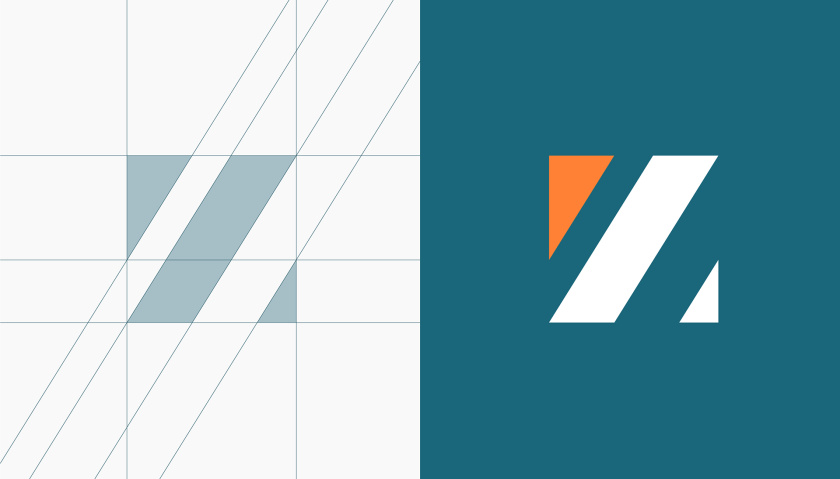 Zethla 建筑公司logo設(shè)計(jì)vi設(shè)計(jì),正方形被斜切出字母Z+藍(lán)橙工業(yè)配色 Zethla 建筑公司logo設(shè)計(jì)vi設(shè)計(jì),正方形被斜切出字母Z+藍(lán)橙工業(yè)配色