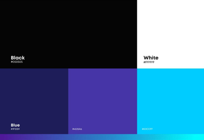 dipropósito 健身會所品牌視覺形象設(shè)計vi設(shè)計，活力動感的漸變色風(fēng)格