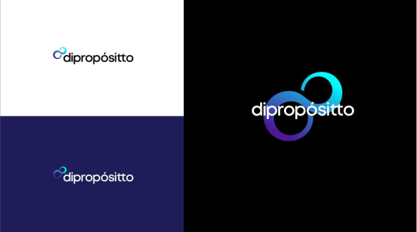 dipropósito 健身會所品牌視覺形象設(shè)計vi設(shè)計，活力動感的漸變色風(fēng)格