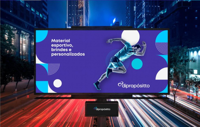 dipropósito 健身會所品牌視覺形象設(shè)計vi設(shè)計，活力動感的漸變色風(fēng)格