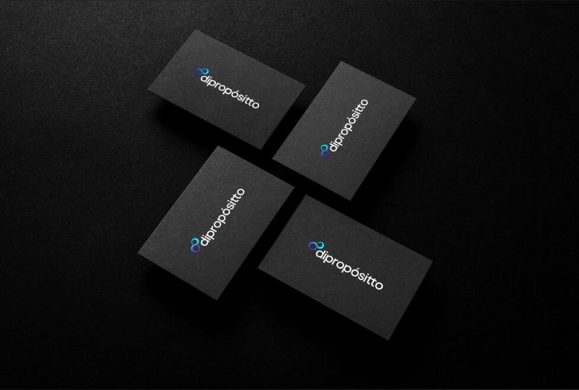 dipropósito 健身會所品牌視覺形象設(shè)計vi設(shè)計，活力動感的漸變色風(fēng)格