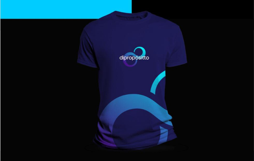 dipropósito 健身會所品牌視覺形象設(shè)計vi設(shè)計，活力動感的漸變色風(fēng)格