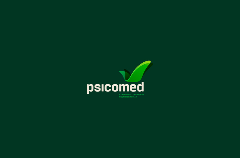 Psicomed 醫(yī)院品牌形象設(shè)計logo設(shè)計vi設(shè)計，高端與富有生命力