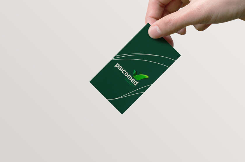Psicomed 醫(yī)院品牌形象設(shè)計logo設(shè)計vi設(shè)計，高端與富有生命力
