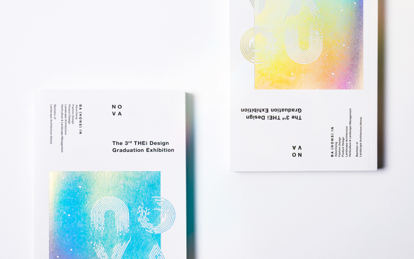 NOVA諾瓦-泰伊設(shè)計畢業(yè)展項目畫冊設(shè)計,全息箔漸變色印刷效果 NOVA諾瓦-泰伊設(shè)計畢業(yè)展項目畫冊設(shè)計,全息箔漸變色印刷效果