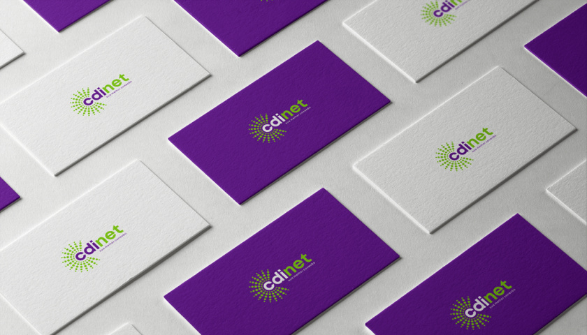 cidnet 互聯(lián)網(wǎng)科技公司vi設(shè)計品牌視覺識別設(shè)計。動感的光芒圓點