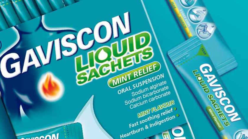 Gaviscon加維斯康胃藥品牌重塑命名與包裝設(shè)計