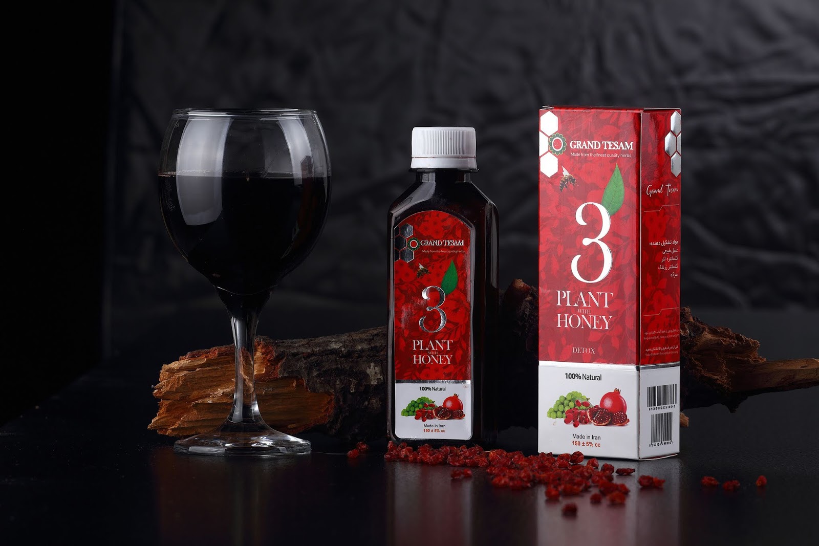 Tesam 草本蜂蜜蜂糖漿包裝設(shè)計(jì)“數(shù)字篇”