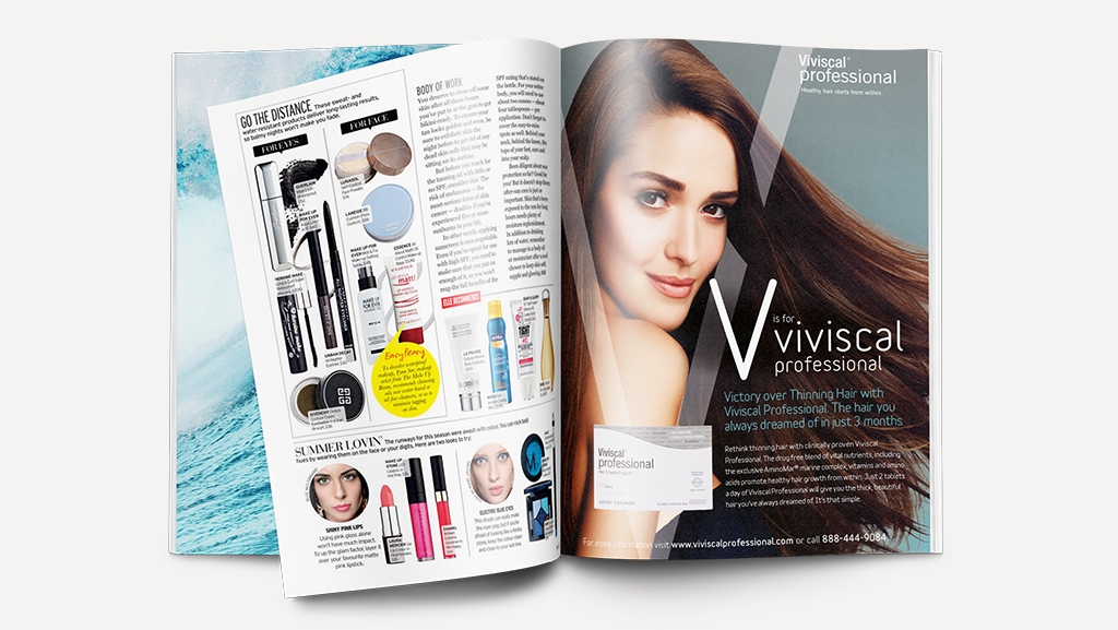 Vivisca 頭發(fā)生長(zhǎng)劑品牌重塑策劃廣告設(shè)計(jì)