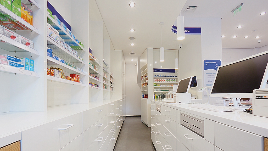 Sopharma 零售藥店新品牌創(chuàng)建開發(fā)與全案策劃設(shè)計(jì)-藥房室內(nèi)空間設(shè)計(jì)