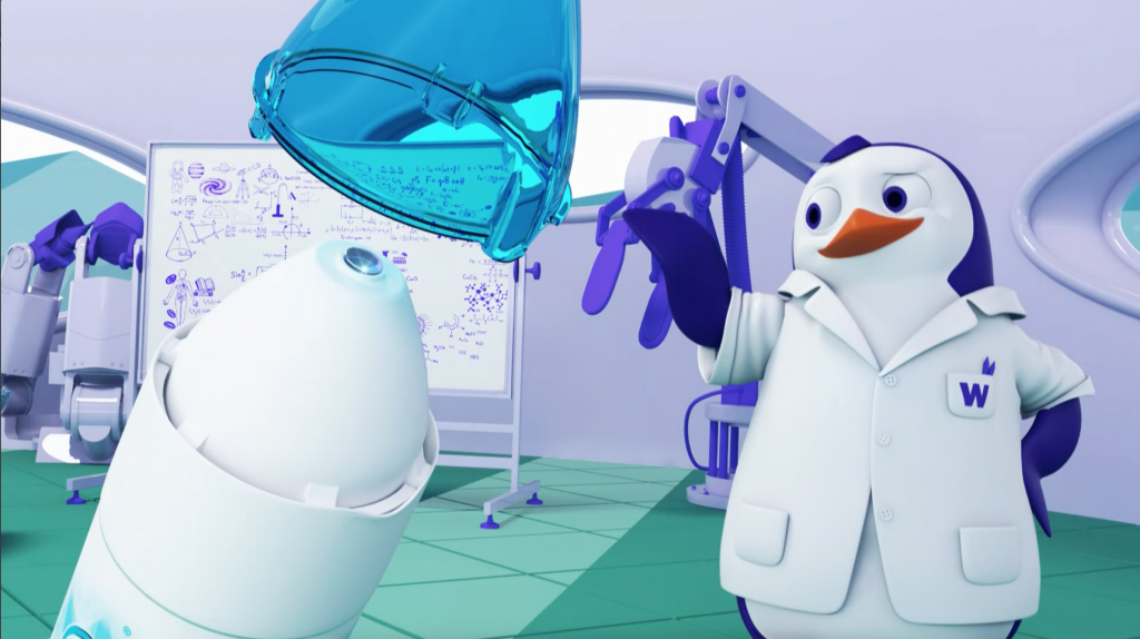 Wartie治療兒童疣皮膚病藥品TVC廣告策劃與企鵝科學家吉祥物設(shè)計