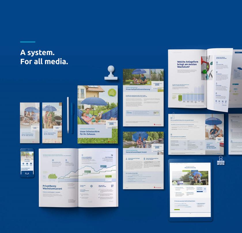 Bayern拜仁保險(xiǎn)公司vi設(shè)計(jì)與視覺(jué)識(shí)別系統(tǒng)，適合任何媒體的應(yīng)用系統(tǒng)