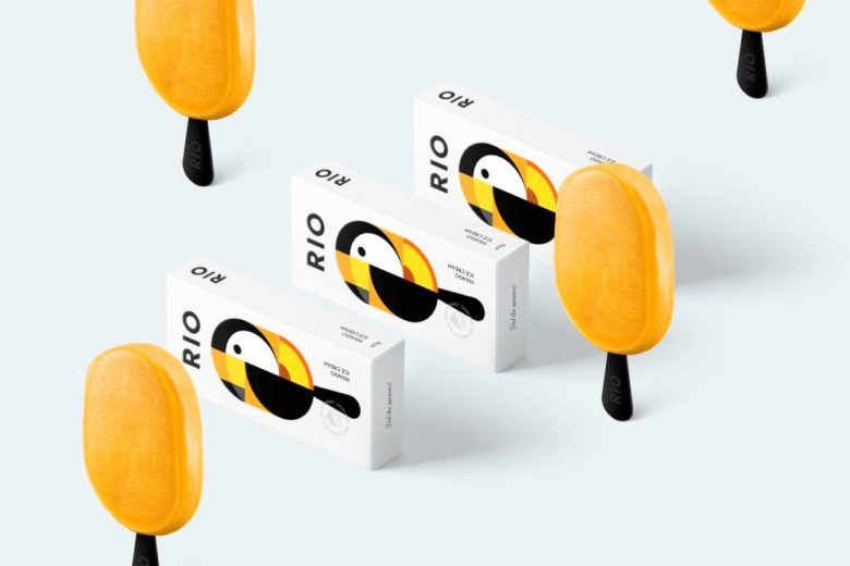 RIO冰淇淋棒冰冷飲包裝設(shè)計(jì)“巨嘴鳥(niǎo)插畫(huà)設(shè)計(jì)”款