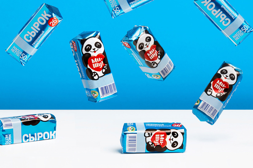 Mi-Shu 豆腐干包裝設(shè)計(jì)，品牌命名與熊貓插畫設(shè)計(jì)