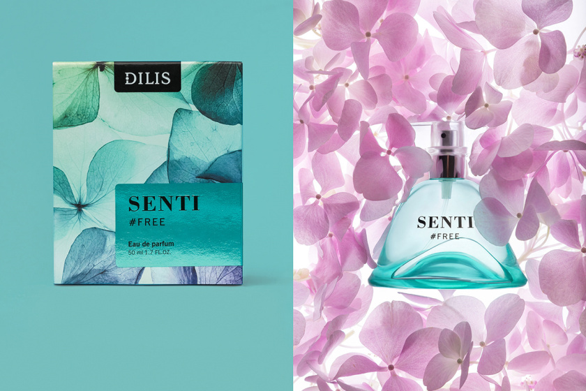 Dilis化妝品包裝設(shè)計——花朵花瓣的特寫鏡頭