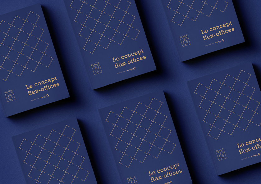 Place 67 共享辦公空間品牌形象vi設計logo設計，辦公風格裝飾元素