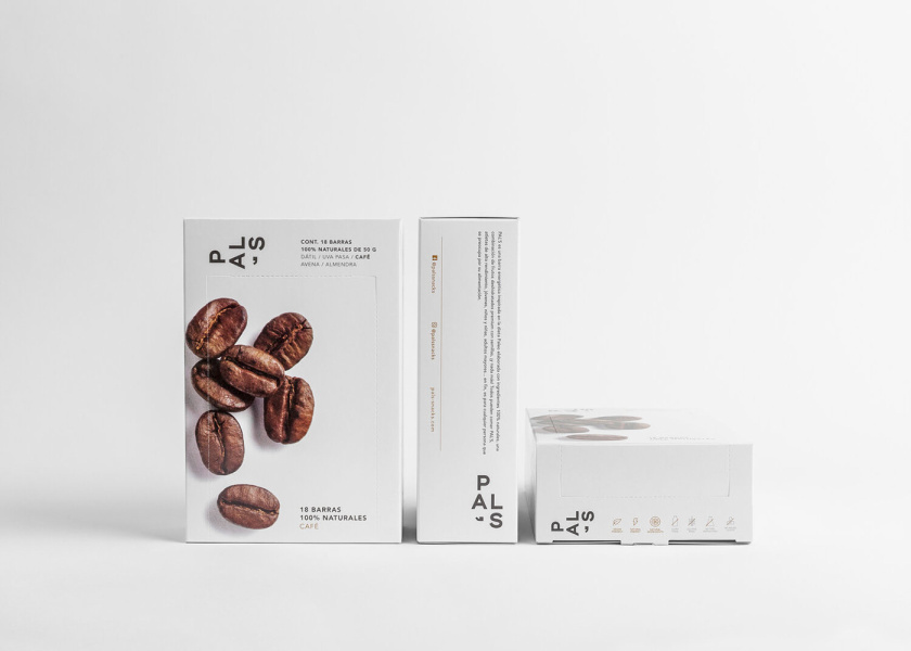 Pal‘s全天然零食能量棒休閑零食包裝設計，富有藝術性的產(chǎn)品組合照片