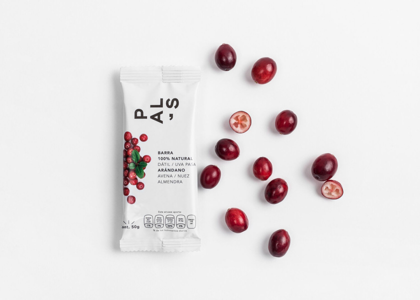 Pal‘s全天然零食能量棒休閑零食包裝設計，富有藝術性的產(chǎn)品組合照片