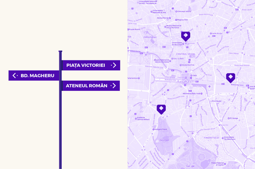 Bucharest布加勒斯特城市品牌vi視覺形象設計logo設計,單色幾何風格 Bucharest布加勒斯特城市品牌vi視覺形象設計logo設計,單色幾何風格