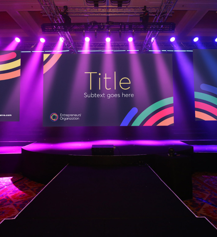 EO企業(yè)家組織協(xié)會(huì)機(jī)構(gòu)logo設(shè)計(jì)與品牌視覺形象vi設(shè)計(jì)，動(dòng)態(tài)風(fēng)格多層圓形線條