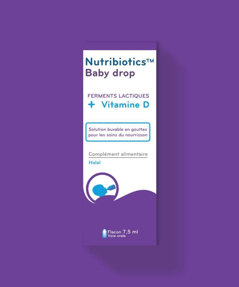 nutribiotics OTC系列藥品包裝設(shè)計(jì)，采用獨(dú)特的符號(hào)標(biāo)識(shí)來(lái)區(qū)分產(chǎn)品