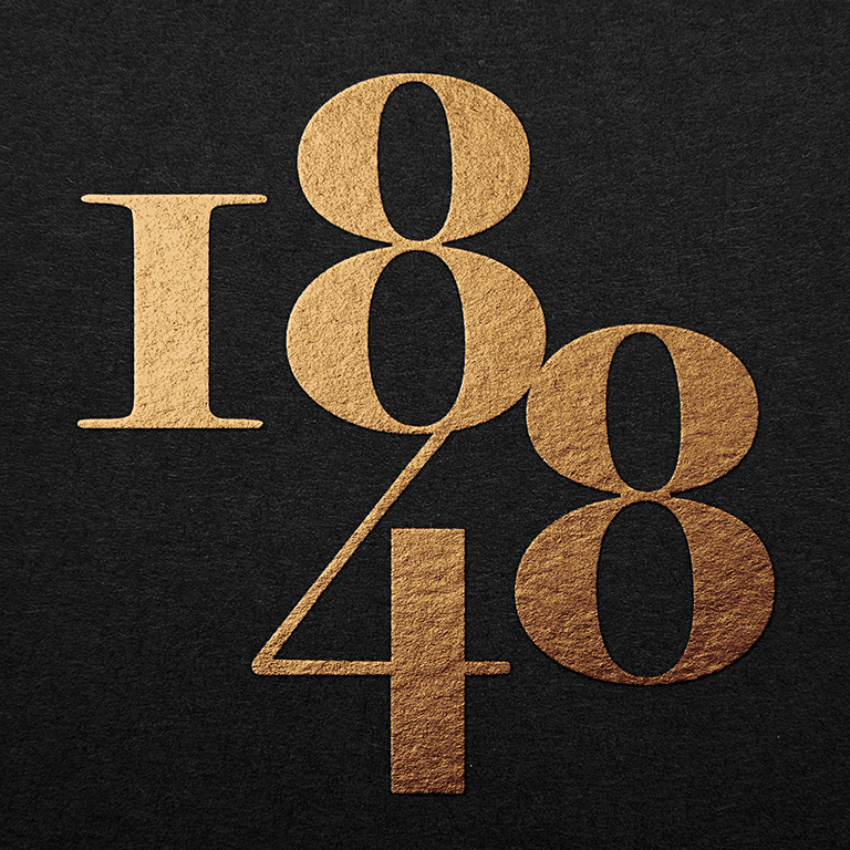 德國葡萄酒品牌1848“樹木年輪”圖案包裝設(shè)計