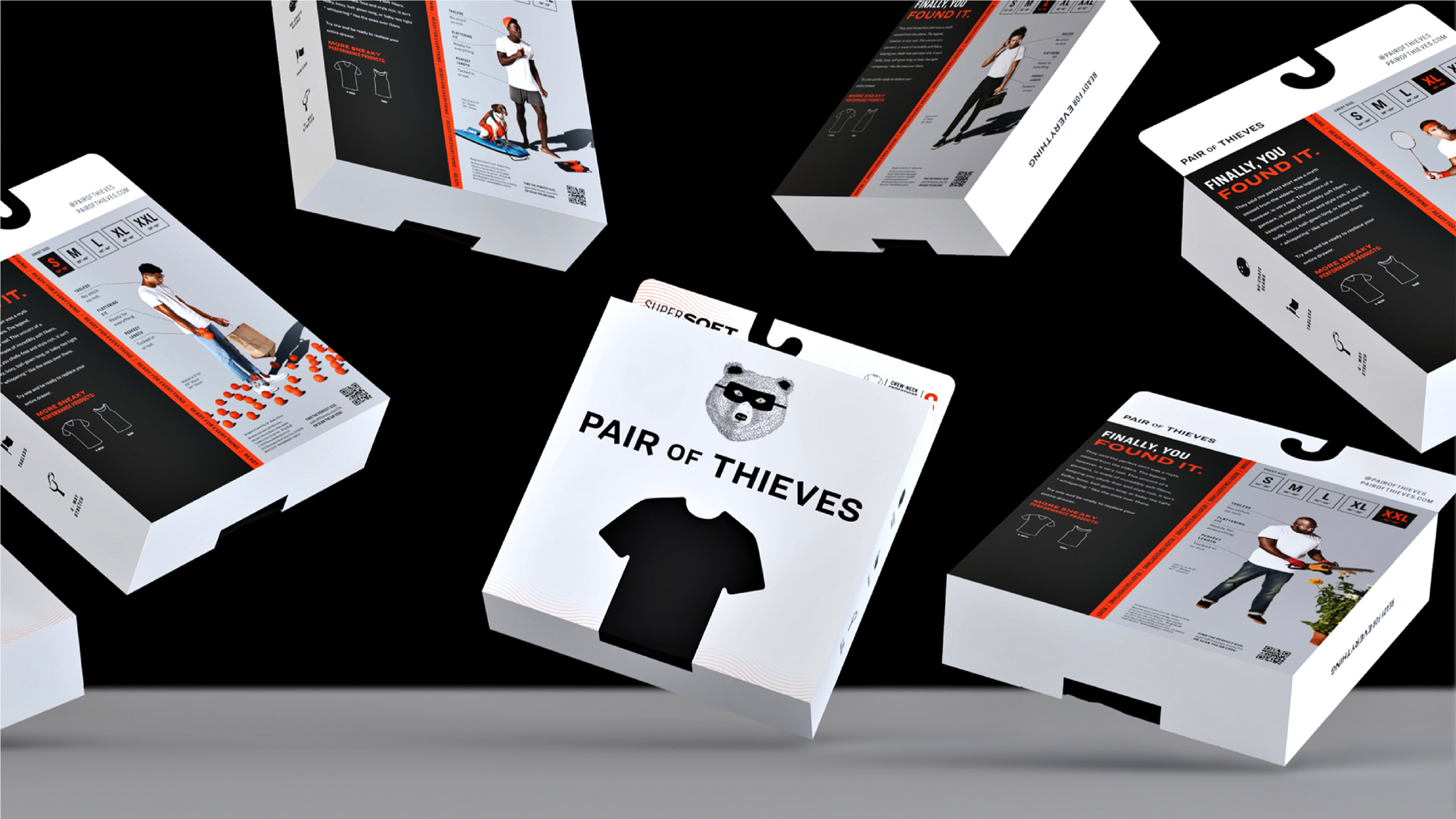 Pair of Thieves襪子內(nèi)衣公司品牌更新設(shè)計-包裝設(shè)計 Pair of Thieves襪子內(nèi)衣公司品牌更新設(shè)計-包裝設(shè)計